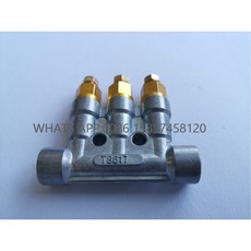 Haitian 전용 (얇은 오일) 그리스 분배기 가압 부피 분리기 매니 폴드 3 배출구 T8617 / T8617Z, 1개