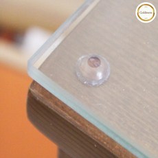 GOLDMEME 식탁유리고정스티커 유리밀림방지패드, 9개