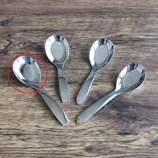 王樣 316不鏽鋼兒童湯匙, 不銹鋼色, 1個, 12.5cm歐式小台匙3004