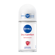 니베아 데오드란트 롤온 드라이 컴포트 롤온타입, 50ml, 1개