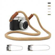75 100 편리한 외출용 액세서리 카메라 목걸이 스트랩, 100cm, 브라운, 1개