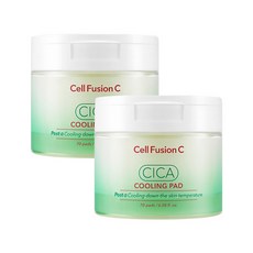 셀퓨전씨 포스트 알파 시카 쿨링 패드 180ml, 70매입, 2개