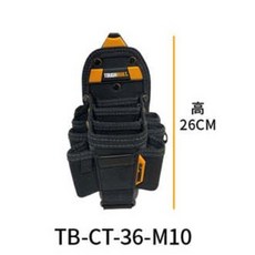 TOUGHBUILT 托比爾 十格鉗袋 TB-CT-36-M10 - 美國工具袋 電鑽工具袋 起子機套袋 釘袋 多功能鉗袋 零件收納包, 1個