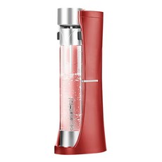 NIBU 氣泡水機, 【紅-氣泡水機】贈水瓶x2 (沒有氣瓶)