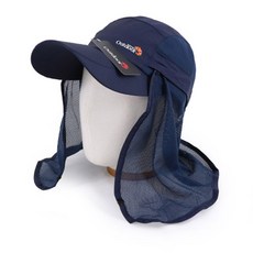 Outdoor 中性款可拆式遮陽罩登山棒球帽, 海軍