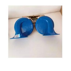 자동차 전기 오토바이 단일 라인 달팽이 경적 경고 높고 낮은 듀얼 톤 슈퍼 시끄러운 방수, 2. Model 1, 1개