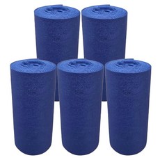 정담 에어컨 배관 실외기 매직보온테이프 청색 100mm 5개