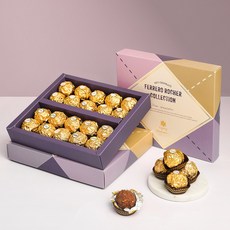 드림미당 소프트 초콜릿 페레로로쉐 컬렉션 기념일 연인 수험생 수능생 합격기원 응원간식 선물세트, 1박스, 250g