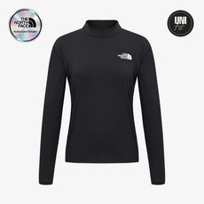 (노스페이스 공식) 아이스 페이스 터틀넥 긴팔 티셔츠 NT7XR00A_BLK