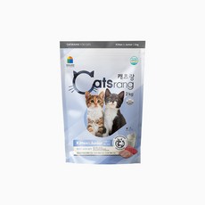 캐츠랑 고양이 기능성 사료, 닭, 2kg, 3개