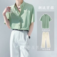 潮流運動休閒兩件式套裝，夏季透氣舒適穿搭，多款時尚設計，展現個人魅力