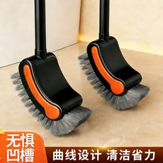 清潔馬桶刷套裝刷子家用死角壁掛式長柄衛生間底座廁所神器清潔刷, 如图