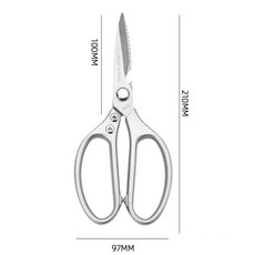 강한 뼈절단 가위 도구 가정용 산업용 닭뼈 커팅 가위 주방용 스테인레스, G. SK5 4세대 실버 씬 버전, G. 5 4세대 실버 버전