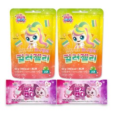 프린세스 캐치티니핑 젤리 50g + 하츄핑의 반지캔디 13g 세트