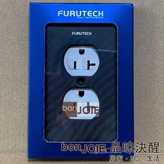 古河 Furutech 106-D NCF 碳纖維不鏽鋼 雙孔 壁插蓋板 106D 插座蓋板 不銹鋼 電源插座蓋, 1個