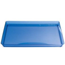 트렌드웨어 사각 트레이 쟁반, Blue, 1개