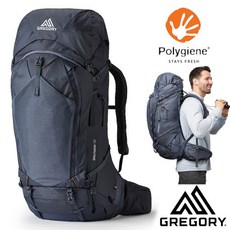 GREGORY BALTORO 75L 健行登山背包，附防雨罩，網狀透氣，Polargiene，阿拉斯加藍