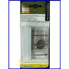 德國PROXXON迷你魔模型製作組，13件套模型工具組，授權代理經銷，模型製作必備, 1個