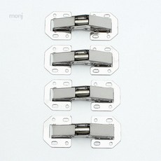 붙박이장경첩 스텐 무보링 경첩 4개 44x105