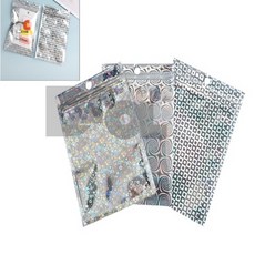 노드룸 홀로그램 포장 지퍼백 16x24cm 상품포장, 네모(품)(절)