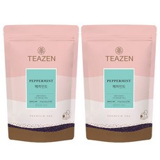 티젠 페퍼민트 삼각 25티백 2개세트, 2개, 1.5g, 25개입
