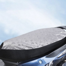 오토바이 시트 커버 사계절 미끄럼 바이크 오토바이 방수 커버 덮개 스크래치방지 자외선 차단, 블랙XXL