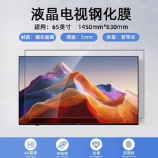 티비화면보호기 65인치 TV 가드 액정 파손방지 보안기 커버 필름, 1개, E. 수천명이 고화질 방진 65인치 1450x830 경