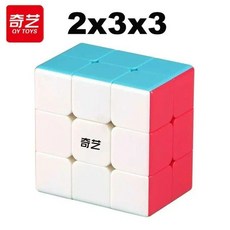 QiYi 매직 큐브 2x2 3x3 4x4 5x5 미러 Pyraminx Skewb SQ1Special 전문 속도 퍼즐 2x2Children 장난감 Cubo Magico, 15 2x3x3 Cube, 1개