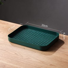 輕奢杯架瀝水收納置物架倒掛架子茶杯架洋酒杯放玻璃杯子托盤家用, 1個, 雙層綠盤:如圖