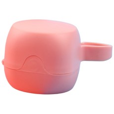 防塵奶嘴收納盒 (2色), 西柚粉, 1個