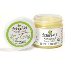 건조하고 갈라진 코와 발 패드 위 케라스넛 펫 밤 1.9온스, 건조하고 갈라진 코와 발 패드 위 케라스넛 펫 밤 1., 55g, 1개