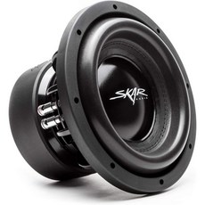 스카 오디오 EVL12 D2 12인치 2500 와트 최대 출력 듀얼 2옴 자동차 서브우퍼, 10" - 듀얼 4 옴