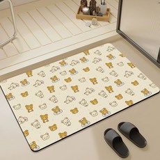 옐상 리락쿠마 발매트 규죠토 책상매트 9종, 1개, 잠옷커플