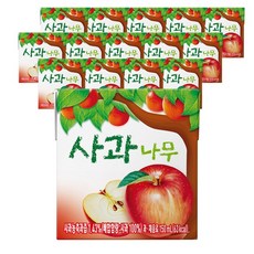 서울우유 사과나무 과일주스, 150ml, 15개