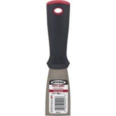 HYDE TOOLS 4101 1-12인치 퍼티 나이프 - 유연한 칼날 고탄소강 칼날은 템퍼링 처리 및 새틴 마감 손잡이는 강화 폴로필렌으로 제작되어 용제에 강함, 1세트
