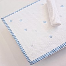 에코베리 아이스 눈꽃패드 접촉냉감 KC인증 듀라론 정품 슈퍼싱글 퀸 냉감패드