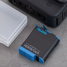 TELESIN GoPro 運動相機充電電池, 1個, 5代不適用 6/7/8 專用