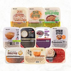 대신곤약 저칼로리 곤약밥 10종 혼합 현미 귀리 파로 등, 150g, 10개