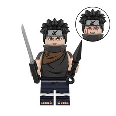 나루토 미니 호환 블록 피규어 모든 애니 캐릭터 조립 완구, 98 라이트 퍼플, 1개