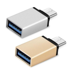 C타입OTG젠더 C타입 OTG 젠더 USB 3.1 to 3.0 변환젠더 ZC-OTG3, 골드