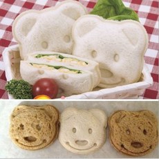 MIMI SHOP 小熊三明治壓模製作器 麵包模具 DIY, 1個