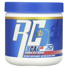 로니콜먼 BCAA XS 구아바 복숭아 189g, 5개