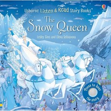 Lesley Sims: The Snow Queen 硬頁有聲故事書, Usborne, Listen and Read Story Books