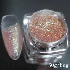 머메이드 알부민 플레이크 매직 컬러 피그먼트 글리터 네일 아트 뷰티 DIY 레진 공예 다용도, 23 93701    50g in bag