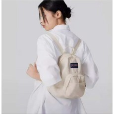 JS 잰스포츠 키즈 미니 백팩 TDH6 경량 휴대용 어린이 책가방 데일리 가방, 7리터, 베이지 화이트