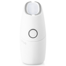 아무아 갈바닉 홈케어 얼굴 피부 마사지기, 화이트