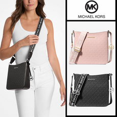 마이클코어스 젯셋 스몰 시그니처 로고 크로스바디백