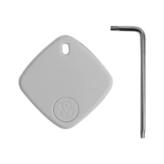 범용 휴대용 GPS 포지셔너 Ninebot 전기 스쿠터 용 Xiaomi 용 렌치가있는 실시간 추적 손실 방지 미니 장치, 01 하얀색