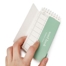 뚱이네 잡화점 한쪽 가리개 단어장 영문타자연습, 브라운