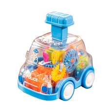 GHSHOP 기어 자동차 미세 모터, ABS, 파란색, 1개